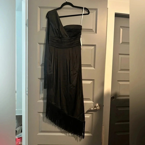 Kay Unger Martine Fringe Dress NWT size 2 - Picture 3 of 6
